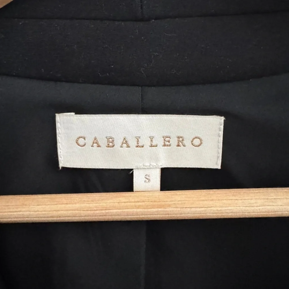 NWOT Caballero Single Button Women's Black Suit Jacket Blazer